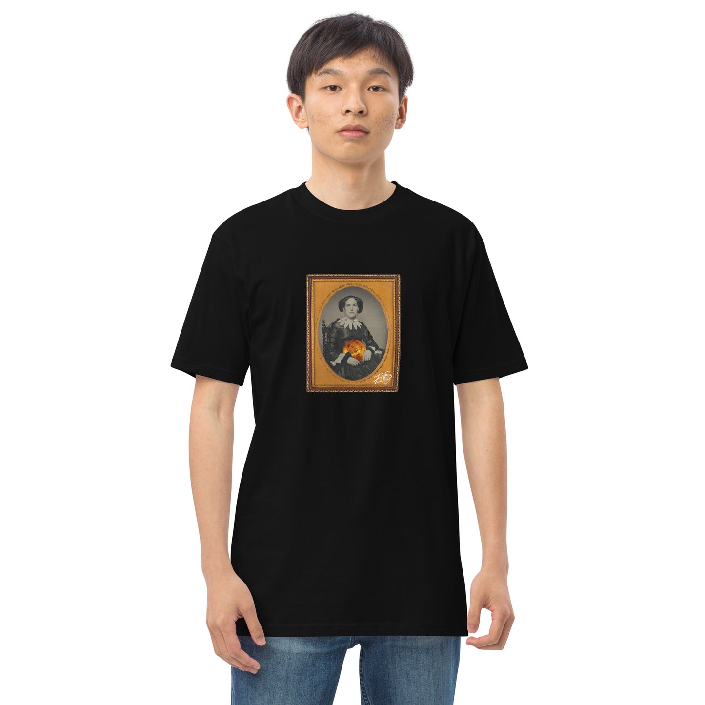 Planetary portrait tee